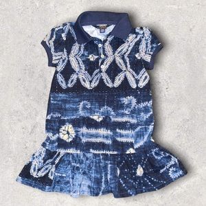 Girl’s Toddler Polo Ralph Lauren Ruffle Dress, 4/4T